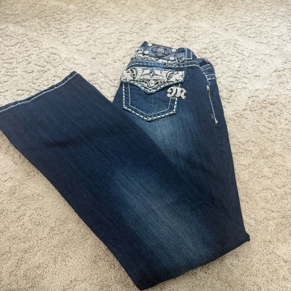 Miss Me Boot Cut Jeans with Embellishments, UGC - Picture 14 of 16